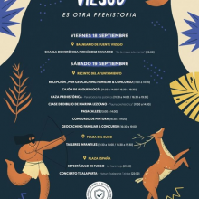Event leaflet in Spanish