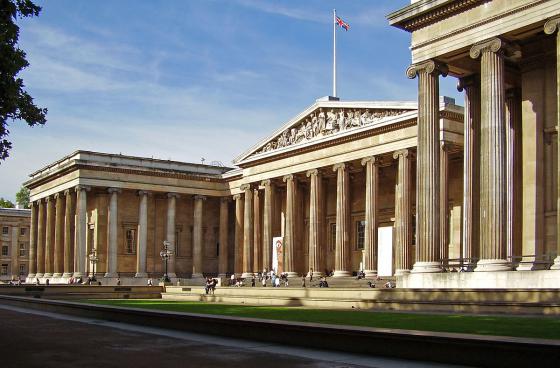 The British Museum in London. Photo by Ham - Own work, CC BY-SA 3.0, https://commons.wikimedia.org/w/index.php?curid=1553456