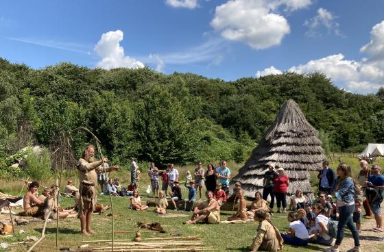 Stone Age Mile and Summer Market