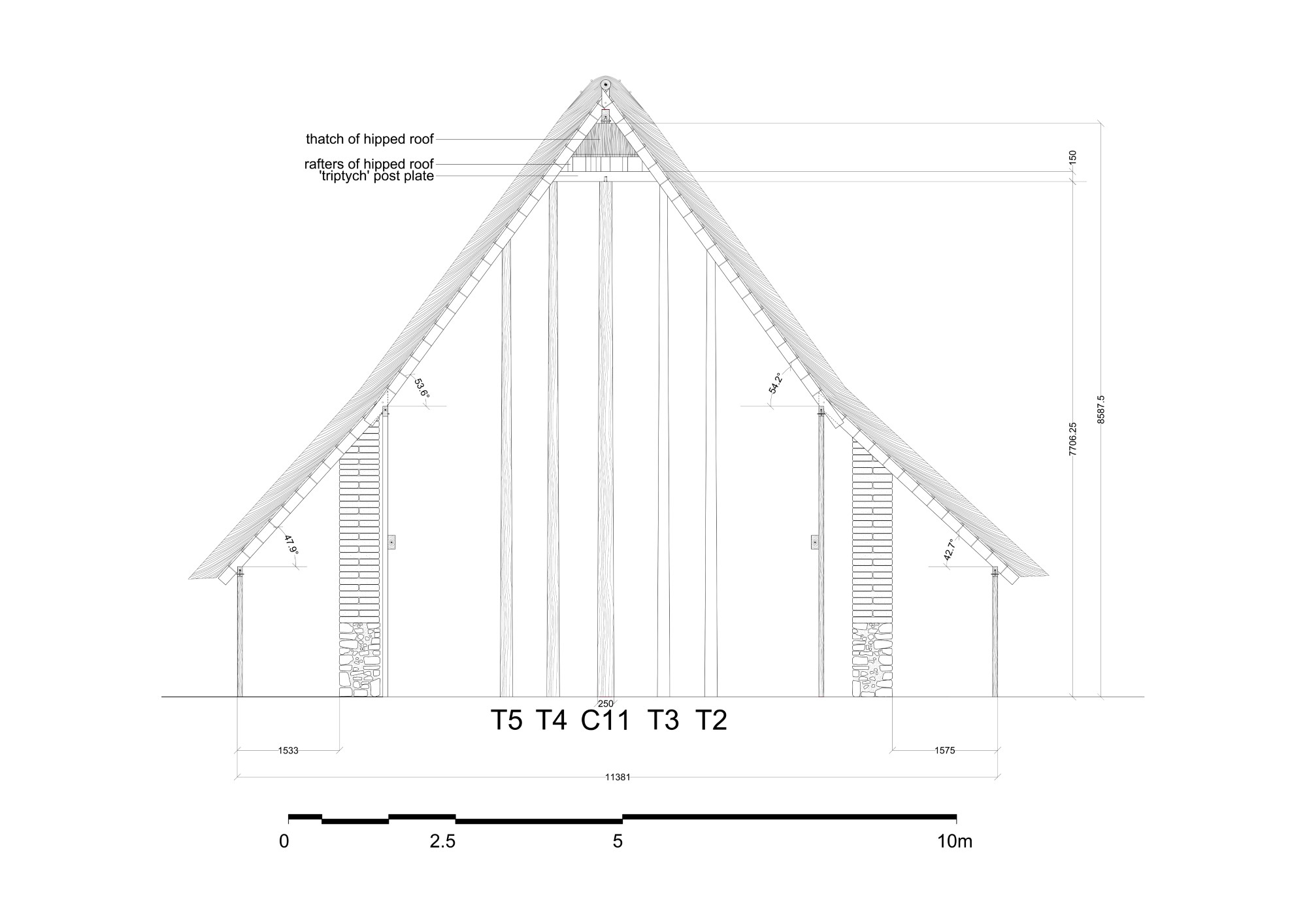The Lefkandi-Toumba Building as a Timber-Framed Structure | EXARC