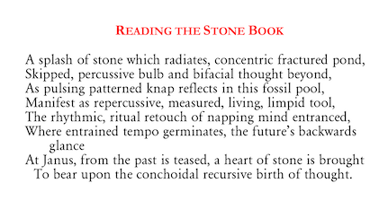 Reading the Stone Book