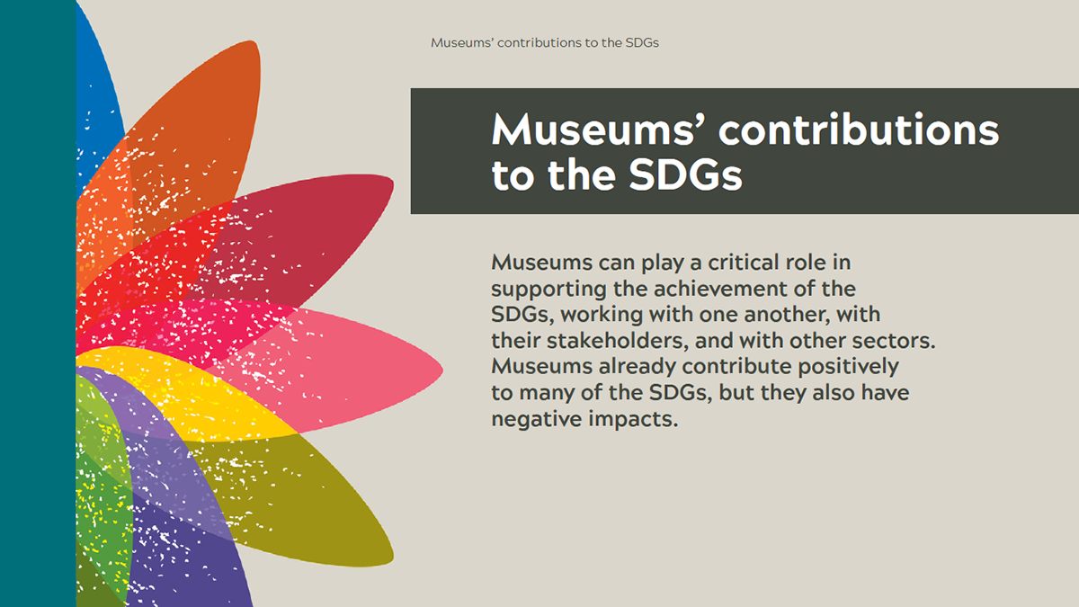 Museums and the Sustainable Development Goals