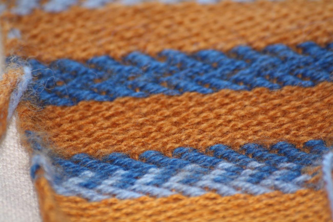 Is it Possible to Weave 8.end Satin with 5 Rods on a Warp-weighted Loom ...