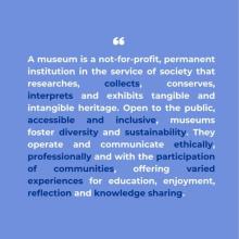 new ICOM museum definition