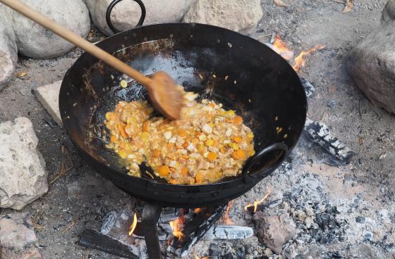 Prehistoric Cooking and Frying Course