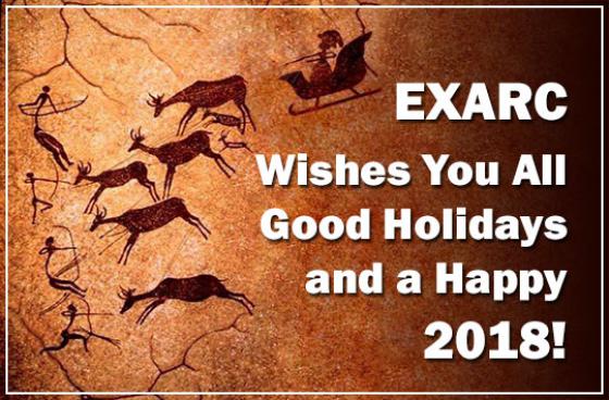 We wish you all good holidays and a happy 2018