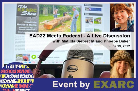 Promotion image for the EAD 2022 event with Phoebe and Matilda